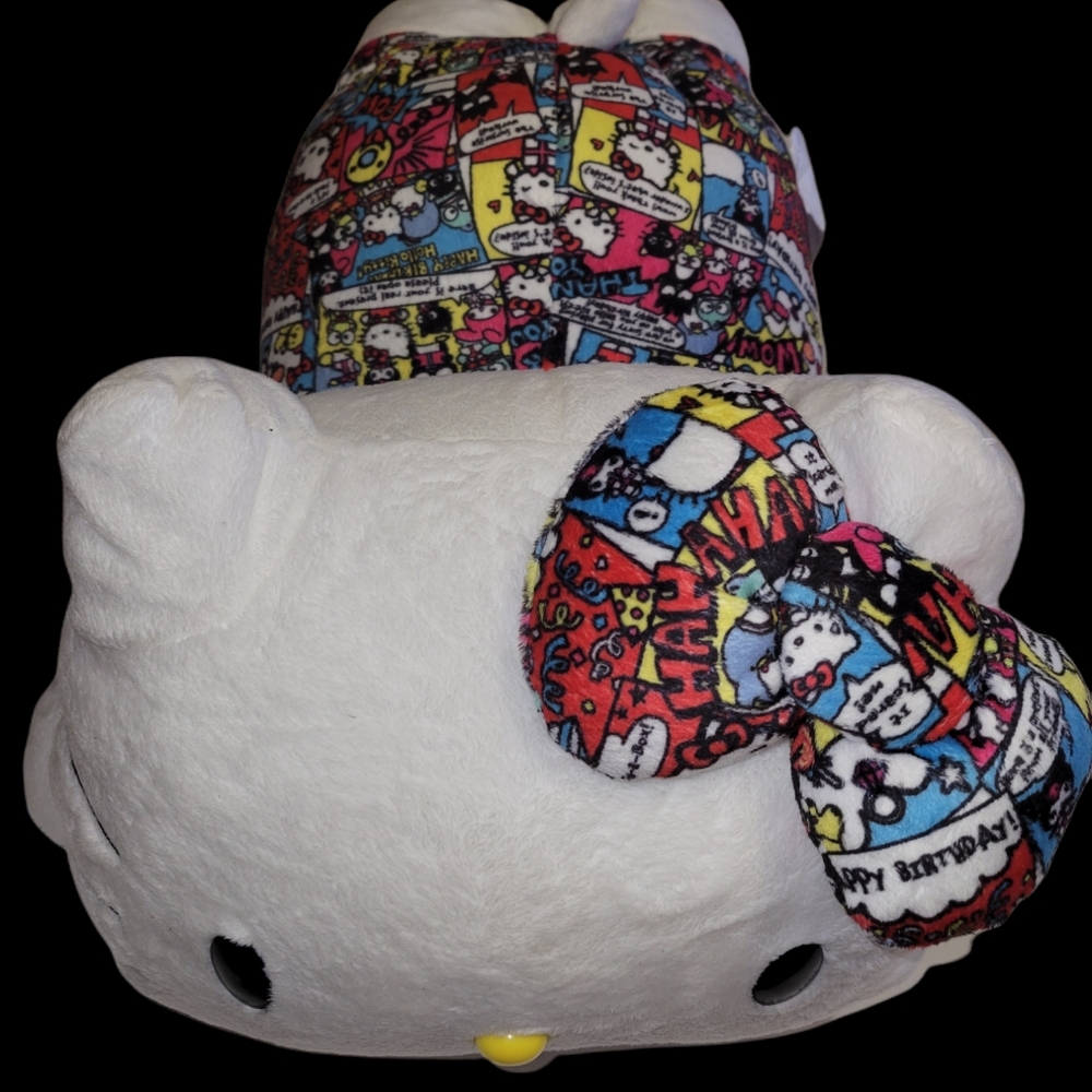 Hello Kitty Plush Pillow Sanrio Eikoh Comic Kimono Large Pillow